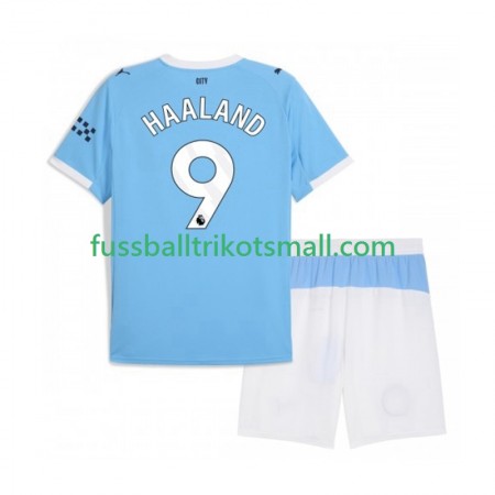 Fußballtrikots Manchester City Erling Haaland 9 Kinder 2025-2026 Kurzarm Heimtrikotsatz kaufen